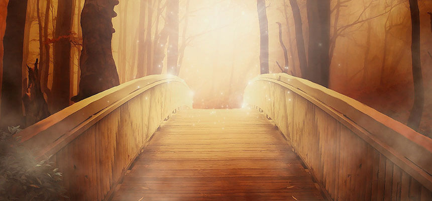 Aranyló híd, spirituális út és átlépés új dimenzióba